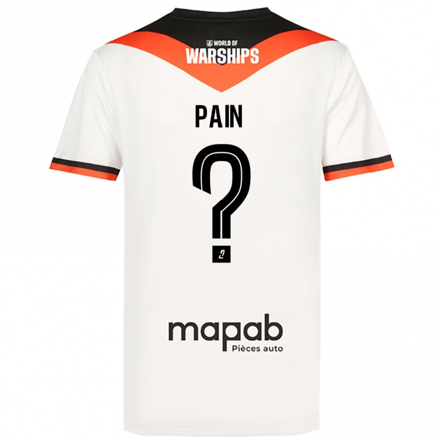 נשים כדורגל Ilan Pain #0 לָבָן הרחק ג'רזי 2024/25
