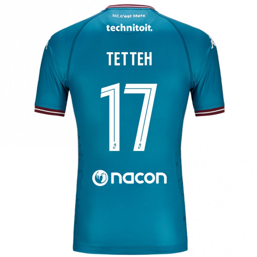 נשים כדורגל בנג'מין טטה #17 בלו בנזין הרחק ג'רזי 2024/25