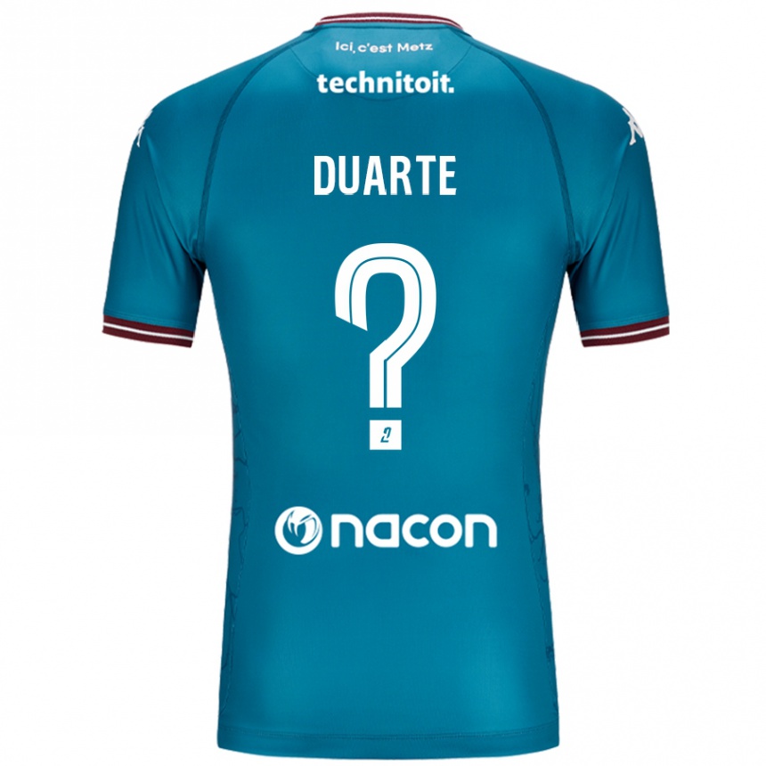 נשים כדורגל Diego Duarte #0 בלו בנזין הרחק ג'רזי 2024/25
